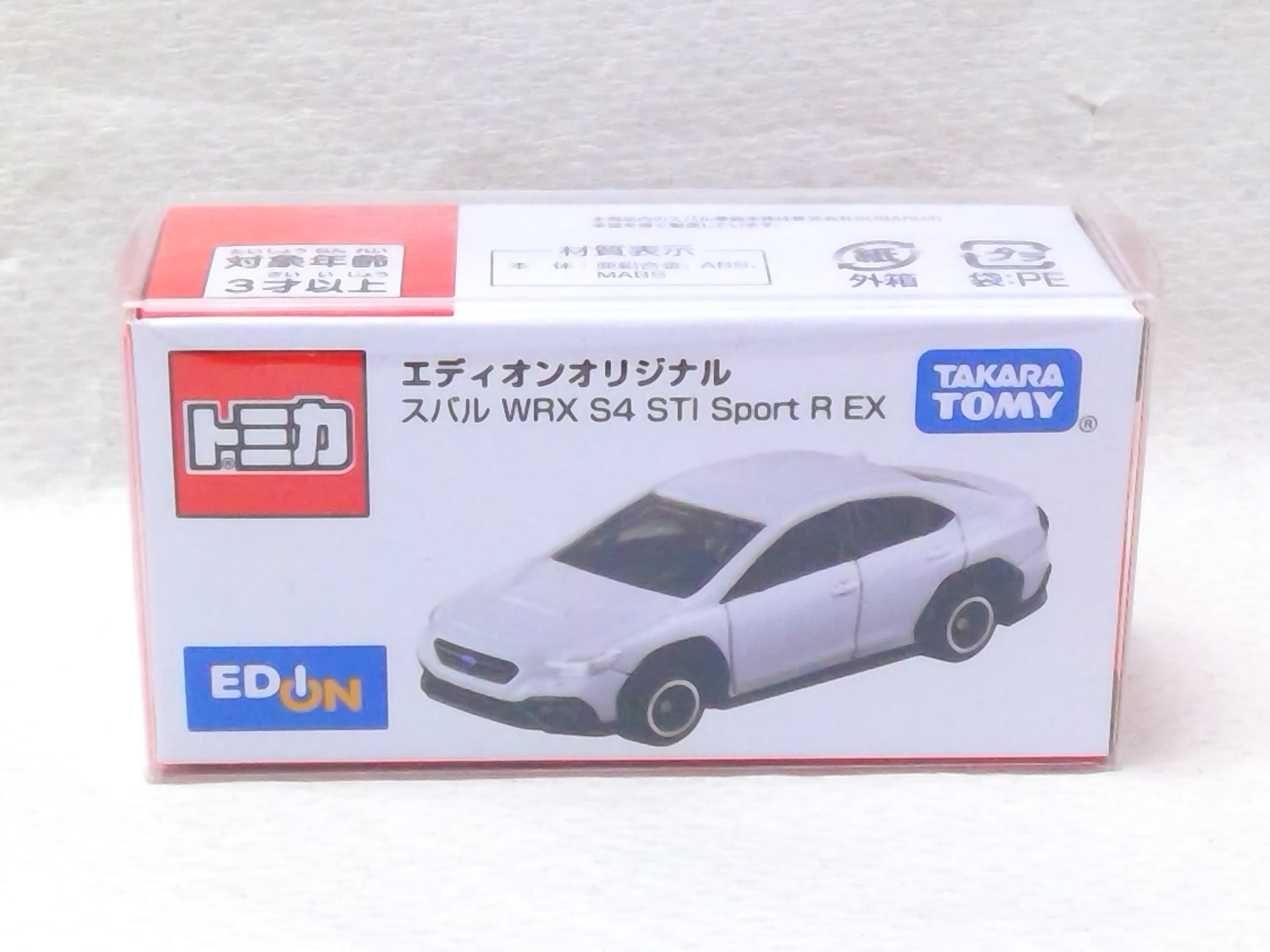 トミカ エディオンオリジナル★スバルWRX S4 STI Sport R EX エディオンオリジナル スバル WRX S4 STI Sport R EX | ホビーショップ