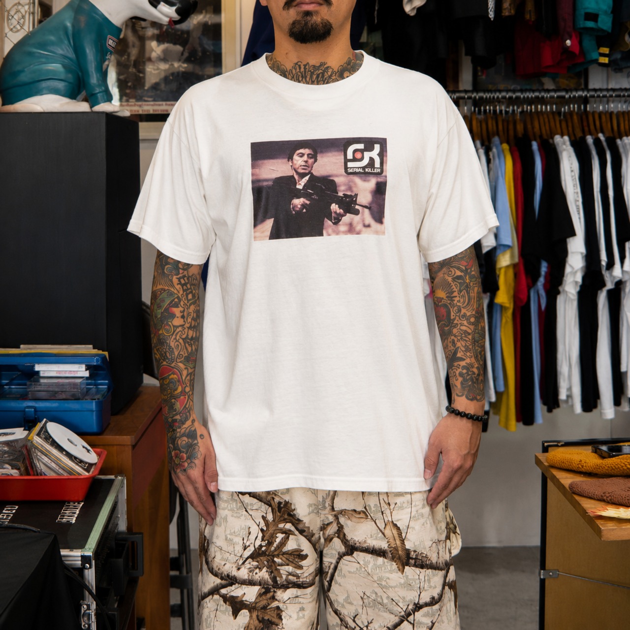90s serialkiller スカーフェイス Tシャツ