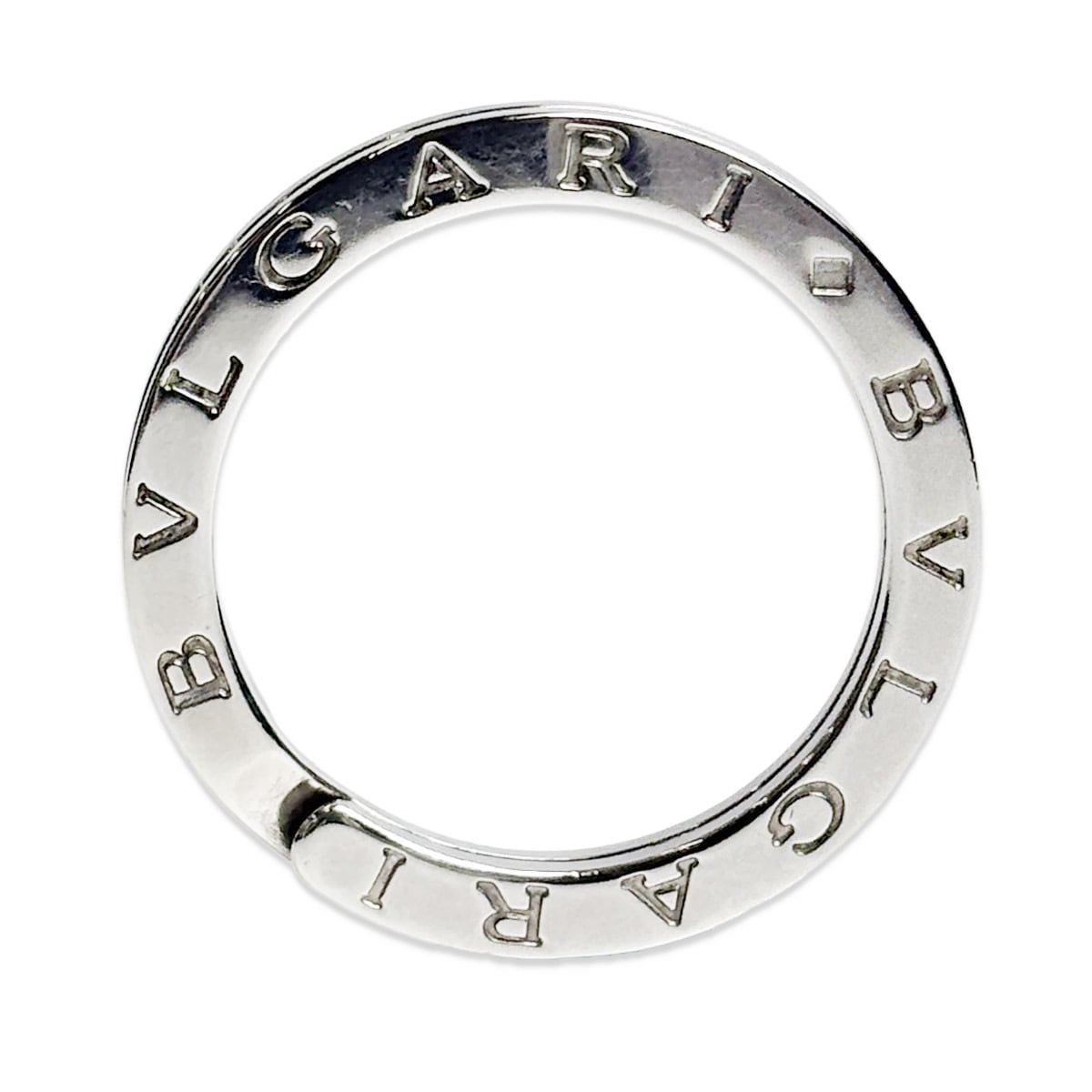 【⭐️keminaさん専用】BVLGARI スターリングシルバーキーリング 中古】 BVLGARI ブルガリ キーリング ネックレストップ スターリング