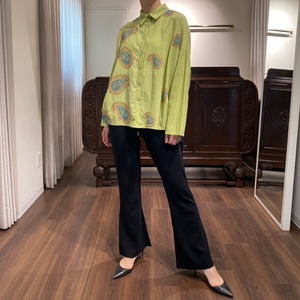 embroidery blouse yellow