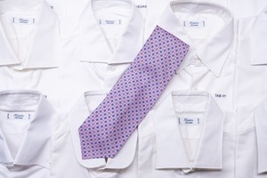 Printed tie Five Folds  ≪flower≫ 9020-23 9021-23 9022-23 9023-23 9024-23