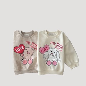 【BABY&KID】可愛いアニマルプリントトップス