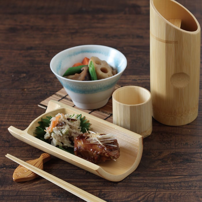 磨き竹 片節薬味入れ 【60-167】 | 雅竹オンラインショップ