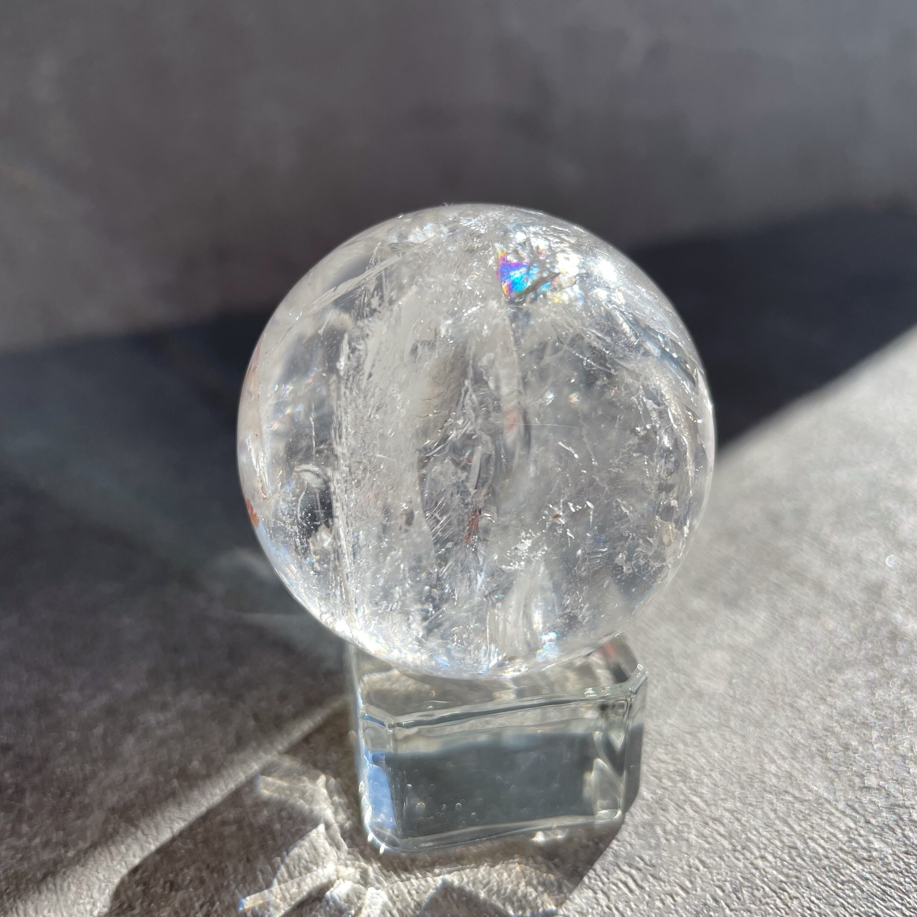 クリアクォーツ 水晶 スフィア 3個セット 【公式通販】