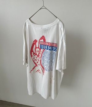 -ROLLING STONES- Vintage 90s AMERICAN FLAG LIP & TONGUE VOODOO LOUNGE TOUR 94/95 T-shirt