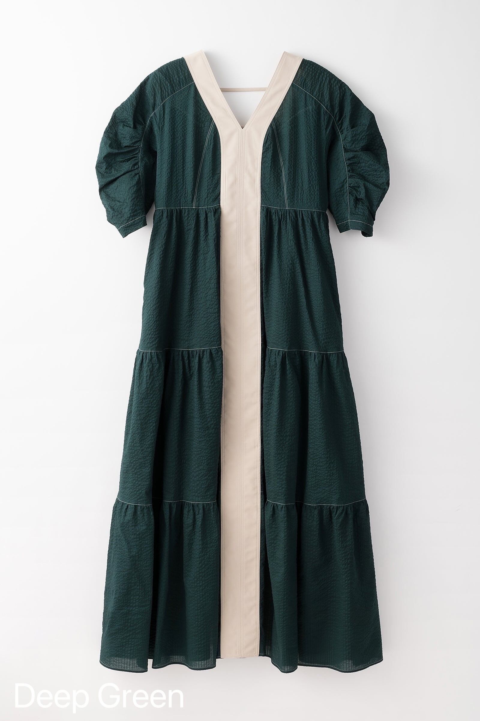 MURRAL Wave cotton tiered dress | KOKO