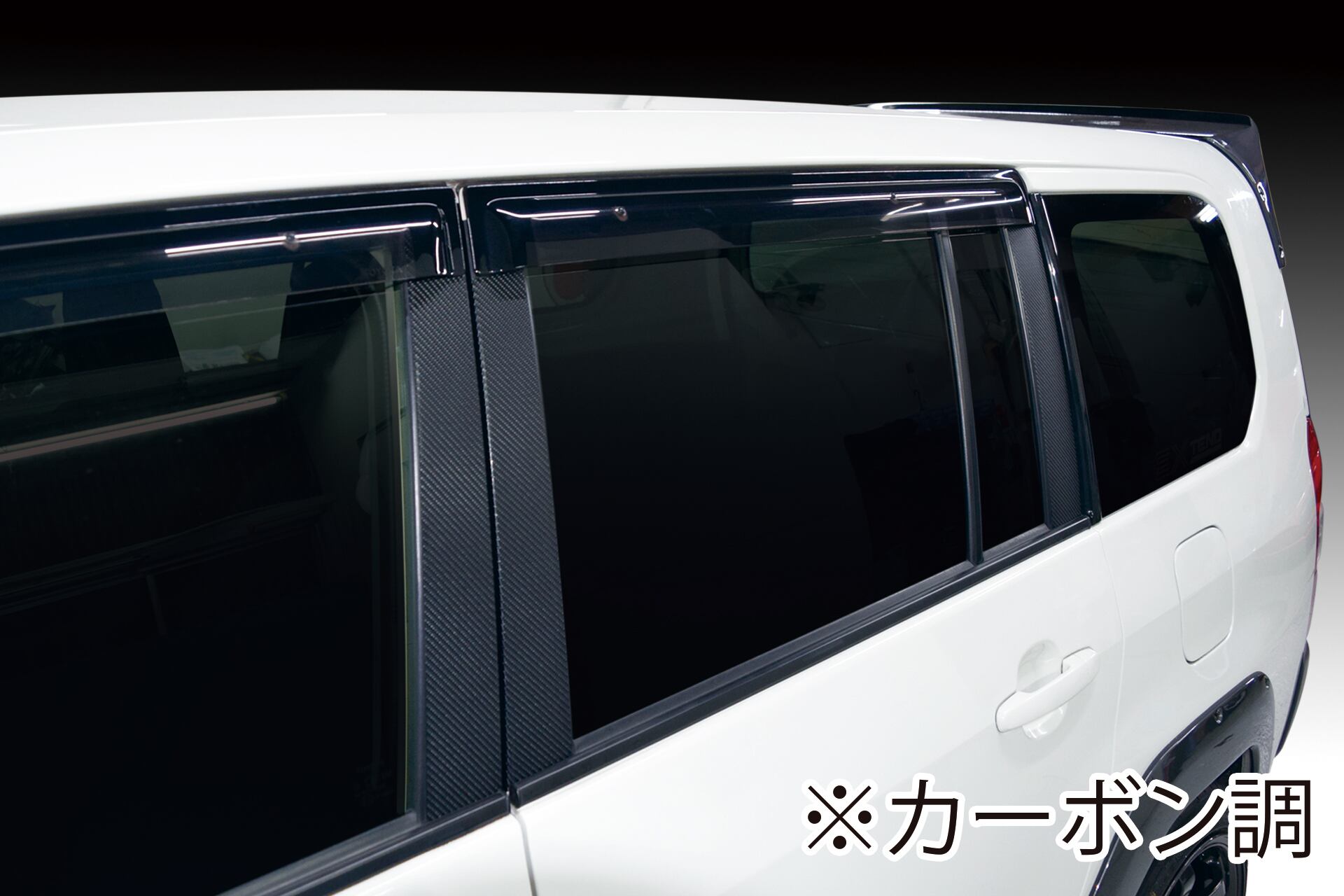 160･50プロボックス サクシード ピラーデカール（カーボン調）｜160･50PROBOX SUCCEED PILLER DECAL