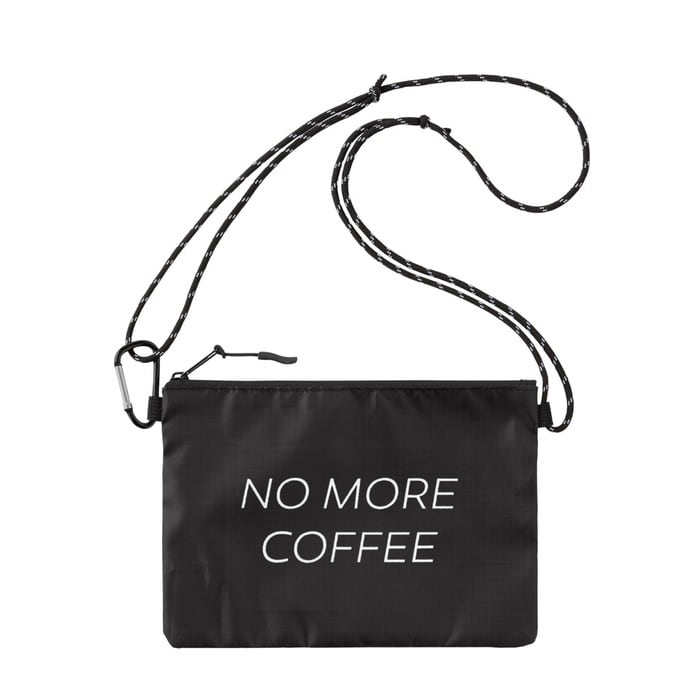 NO MORE COFFEE ミニバッグ
