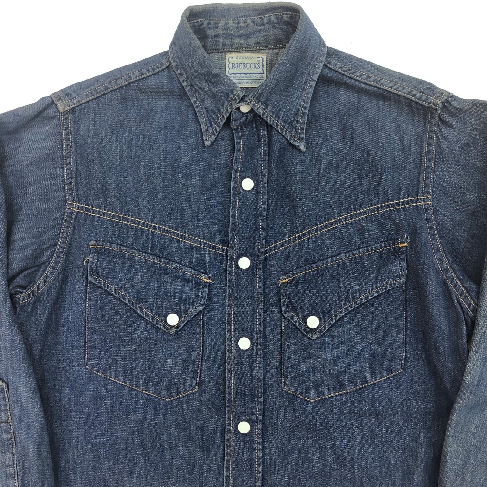 SEARS ROEBUCKS シアーズ ローバックス 60年代 デニム ウエスタン