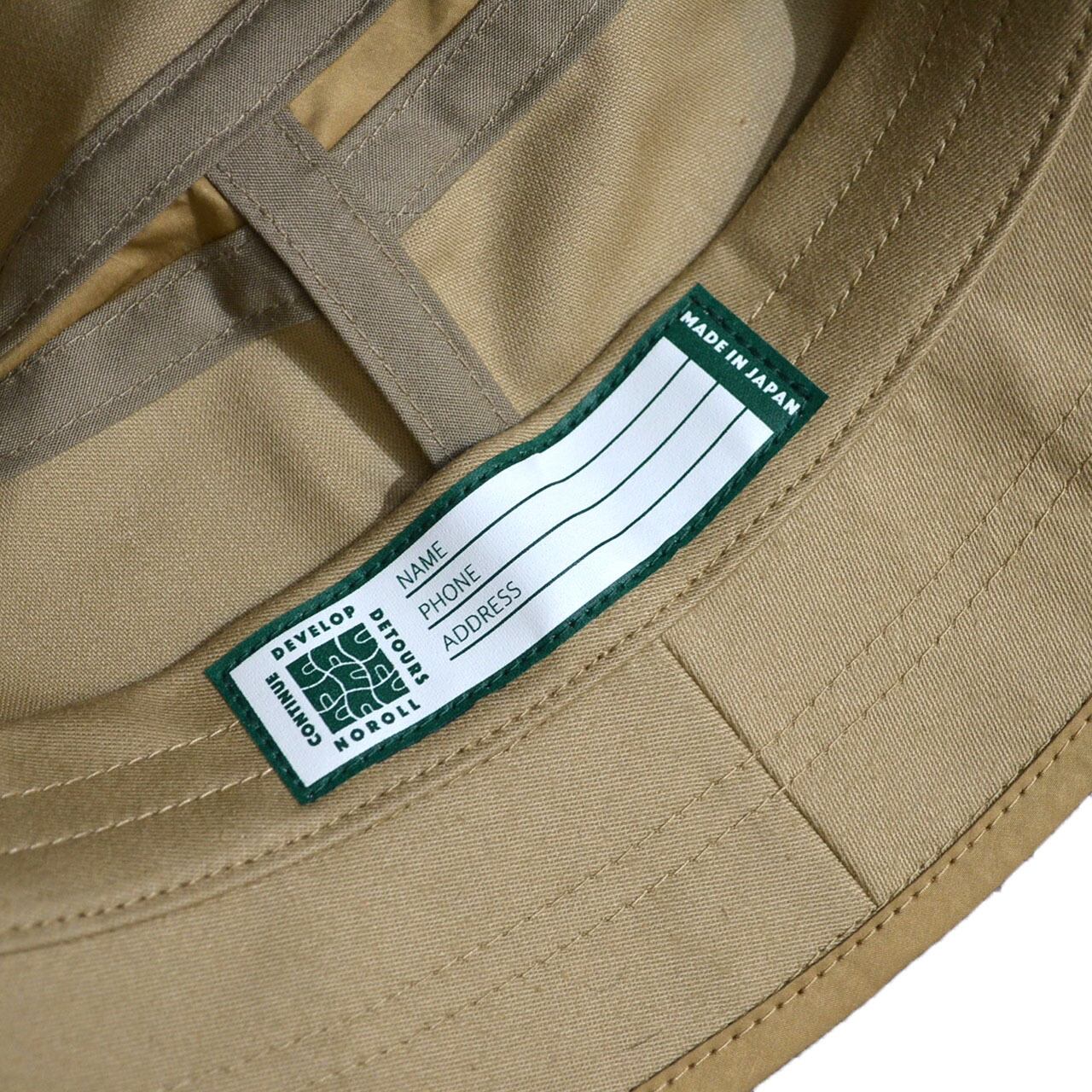 NOROLL / DOZEN VISOR HAT -BEIGE- | THE NEWAGE CLUB