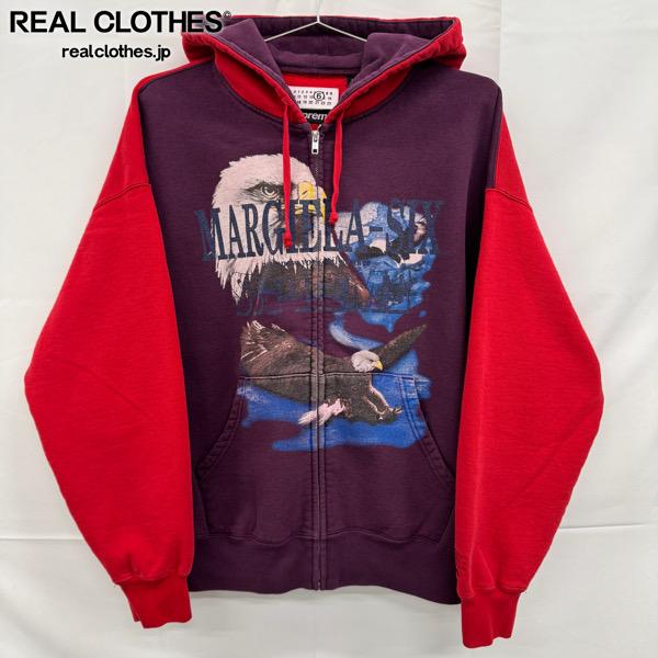 Supreme/シュプリーム【17AW】Patchwork Hooded sweatshirt/パッチ