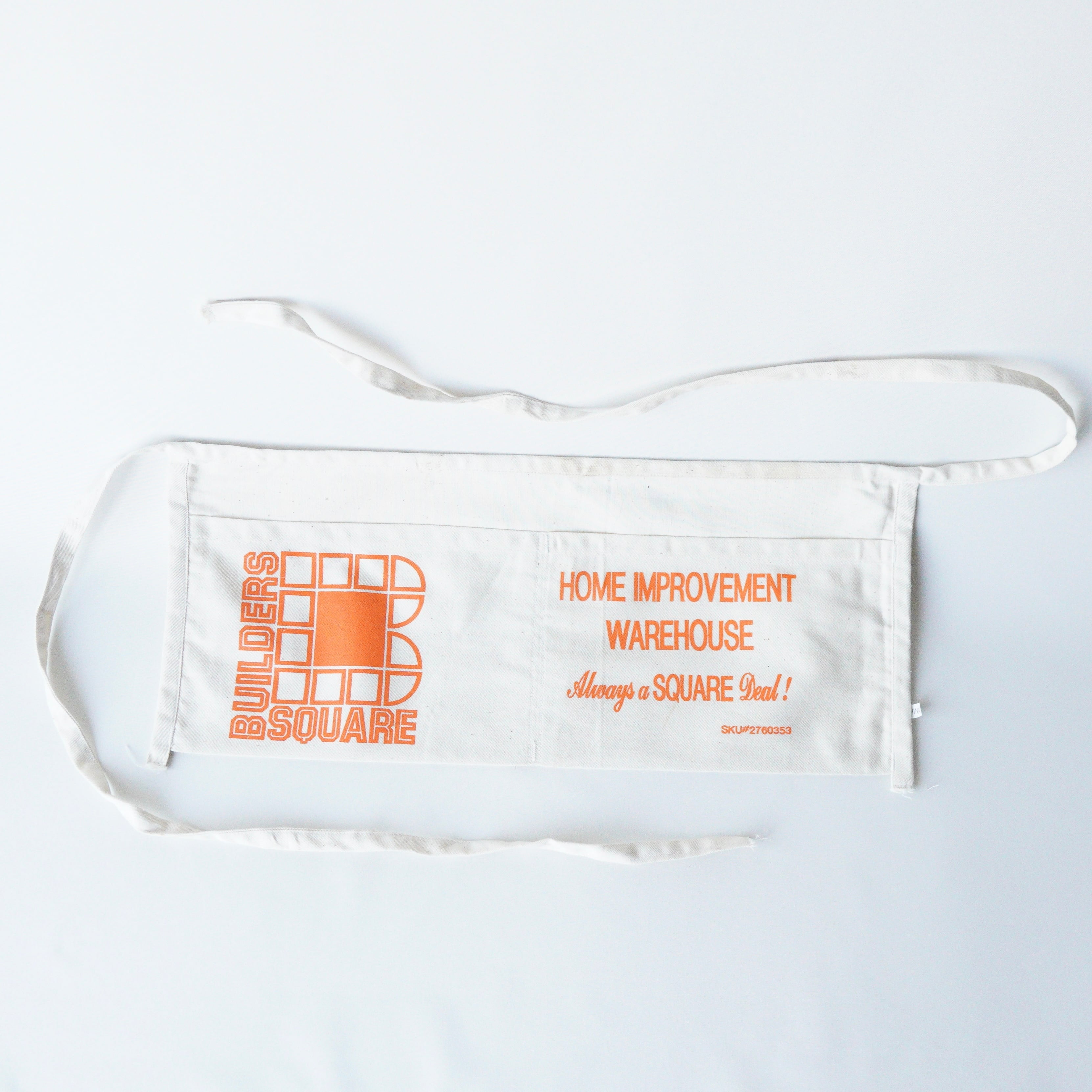 "Builders Square" work apron