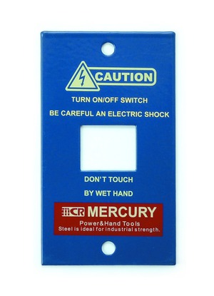 【Mercury】マーキュリー スイッチプレート《1ケ口》 ☆