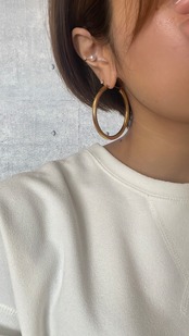 5cmビッグフープピアス