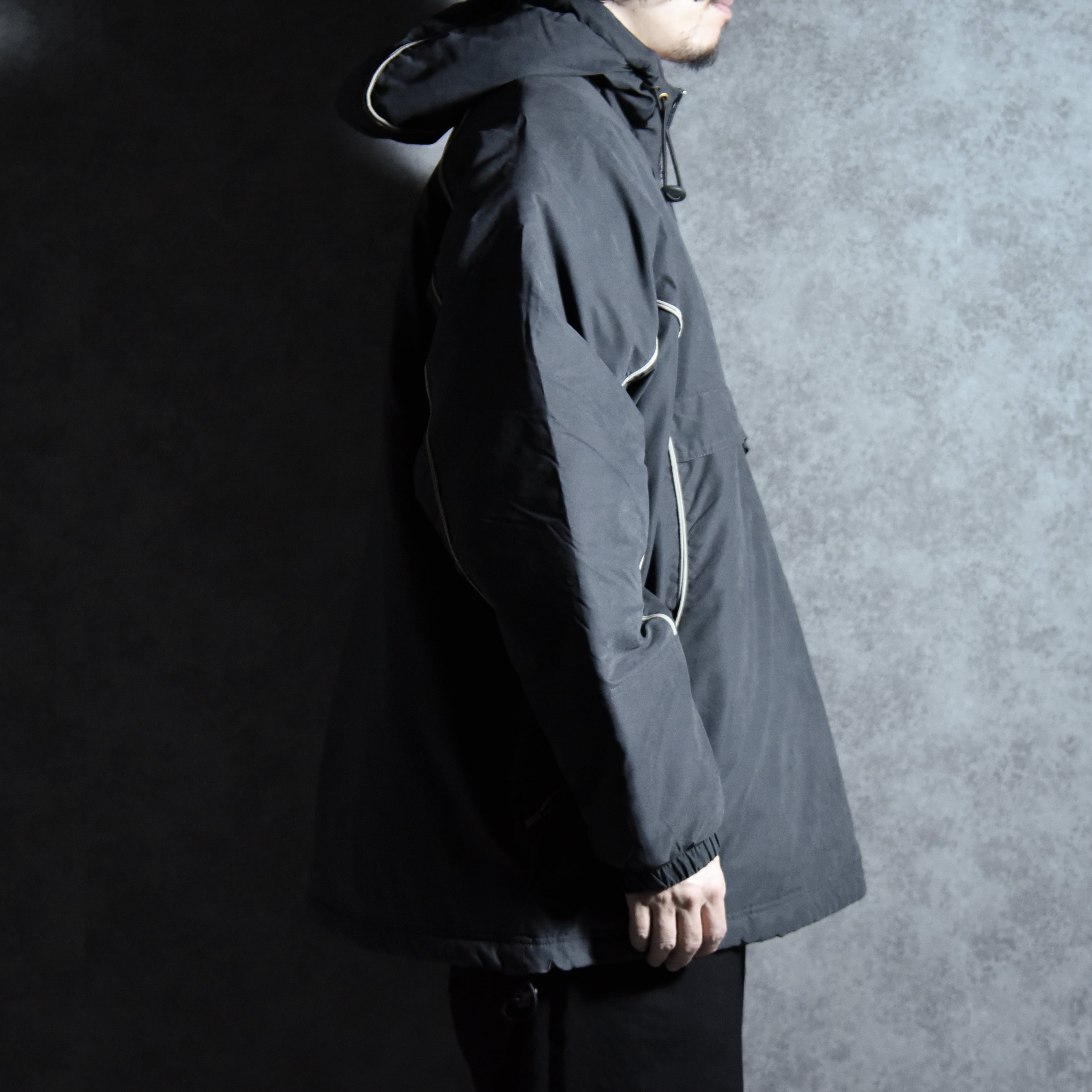 DEAD STOCK】British General Service Waterproof Anorak Black