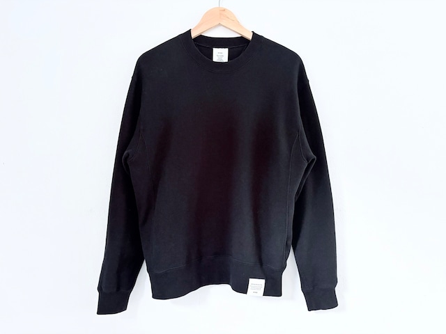 HYKE Cotton sweatshirt BLACK MADE IN JAPAN