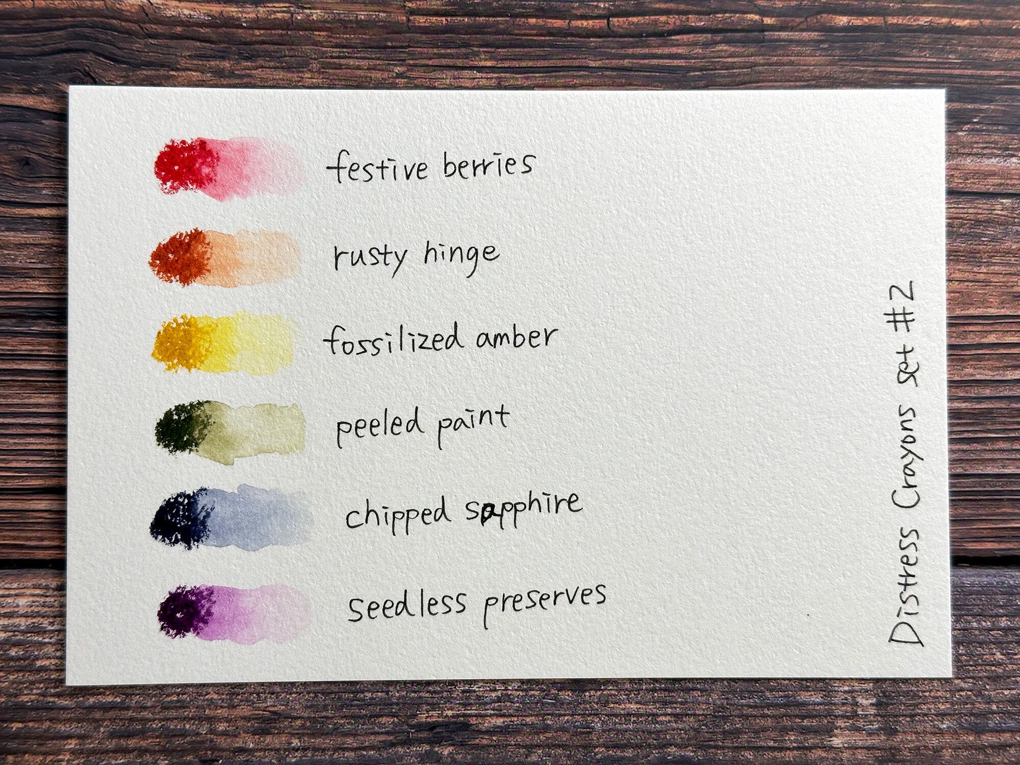 Tim Holtz　ティムホルツ　ディストレスマーカー　水性ペン　太さ2種類 ティムホルツ（Tim Holtz）のディストレスマーカー（Distress Markers