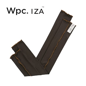 W by Wpc. UVカット 接触冷感アームカバー（ロング丈70cm・UPF50+・指穴付き）ブラウン