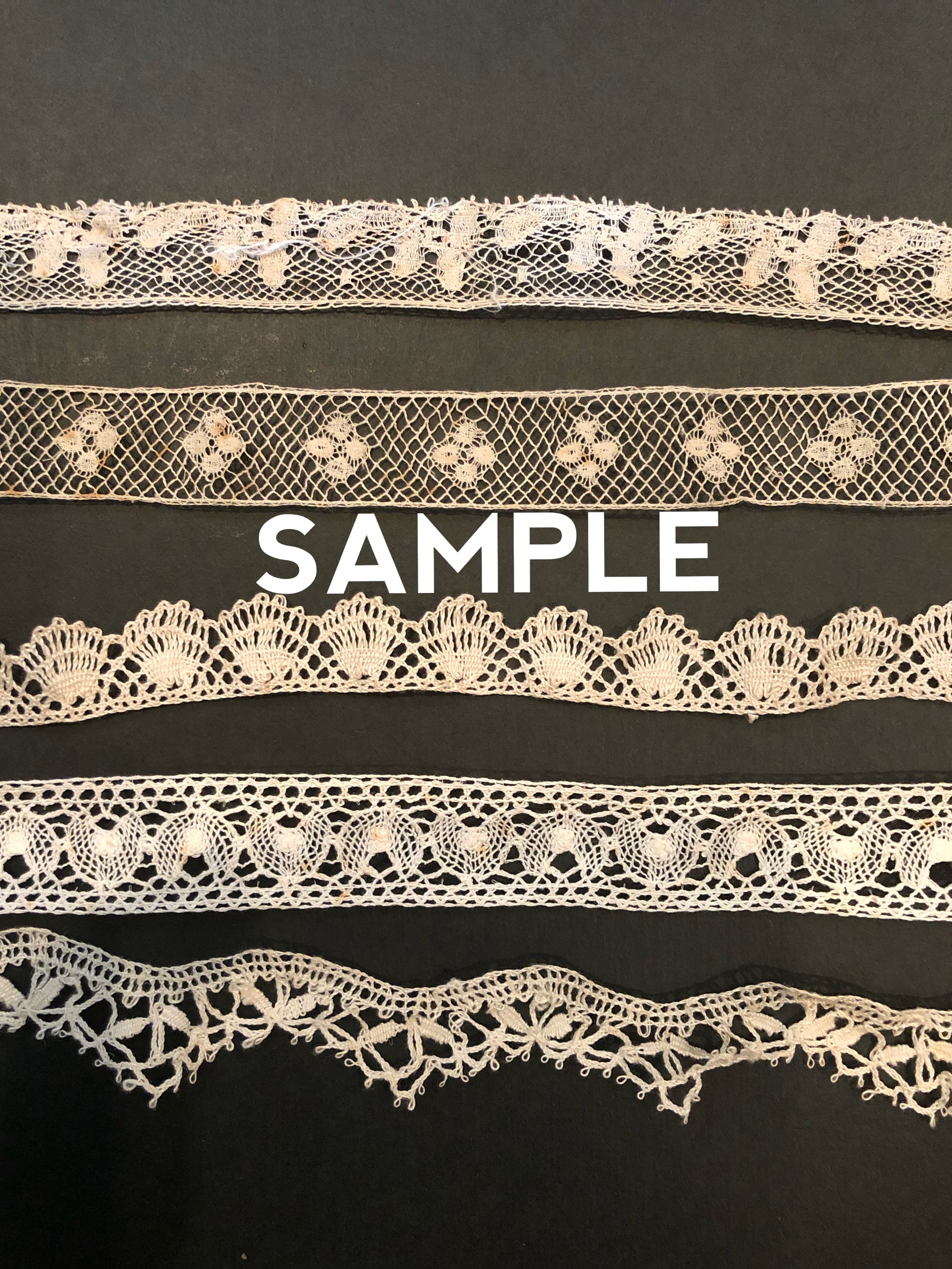 ☆10〜25mm幅アソート☆50cm×5種類セット フランスアンティークレース