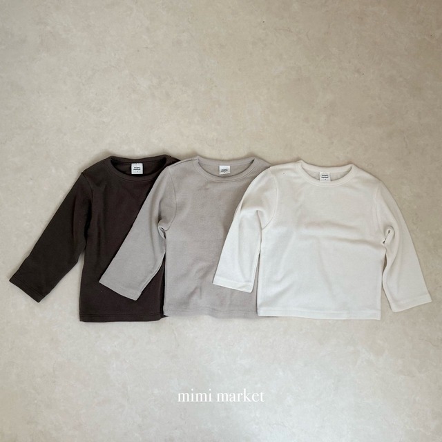 gray L(90)［即納］emma tee / mimi market  26autumn