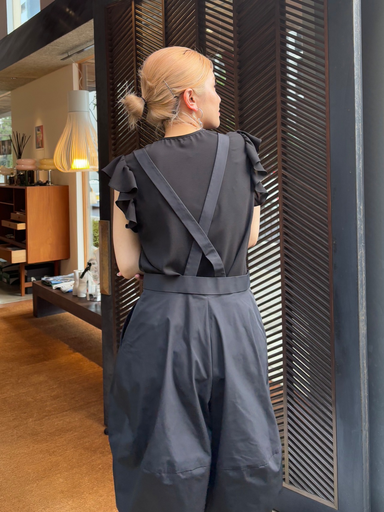 【25AW】ENFOLD エンフォルド / BERMUDA OVERALLS / オーバーオール - 6