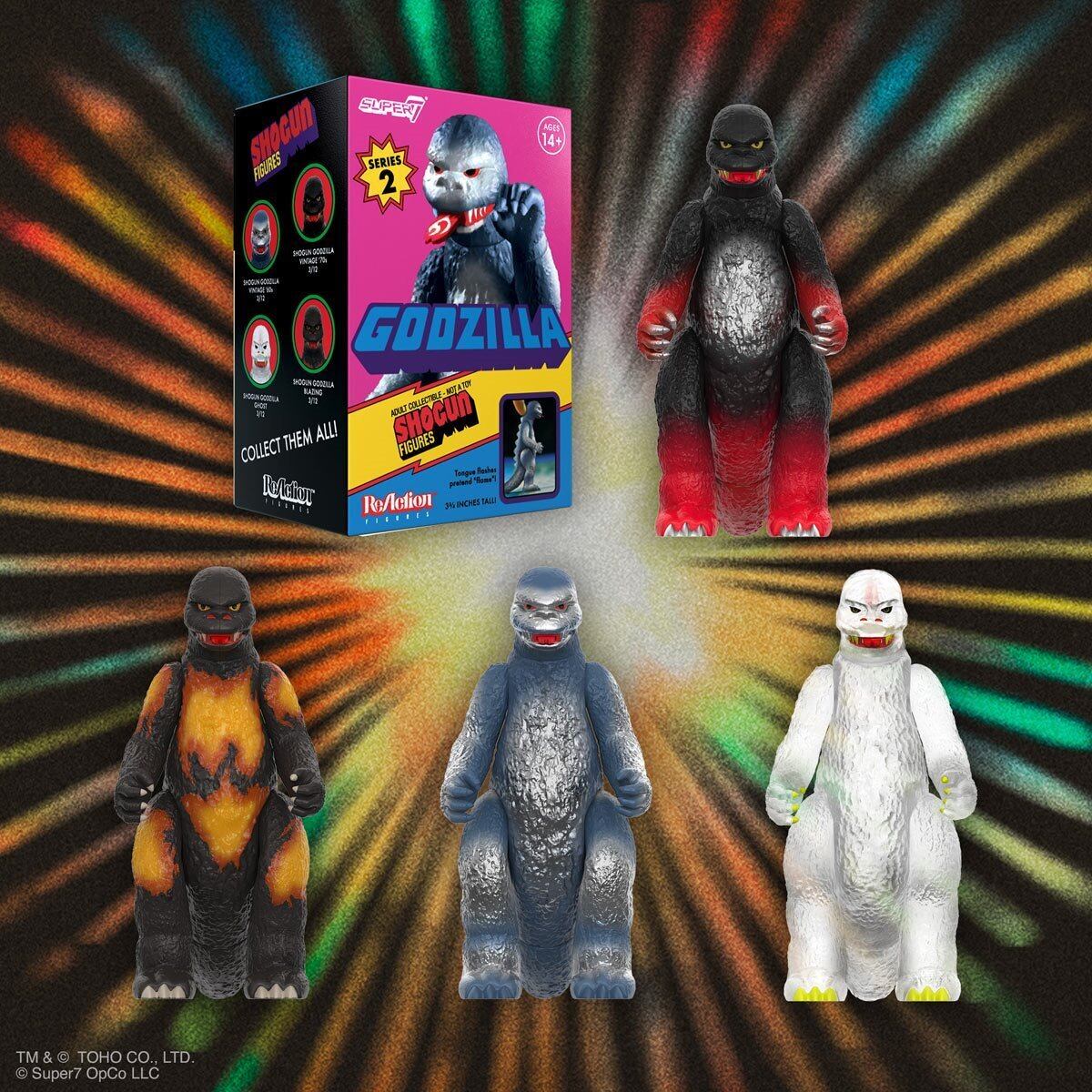 スーパー7 リ・アクション 東宝ゴジラ怪獣 ゴジラ ブラインドボックス