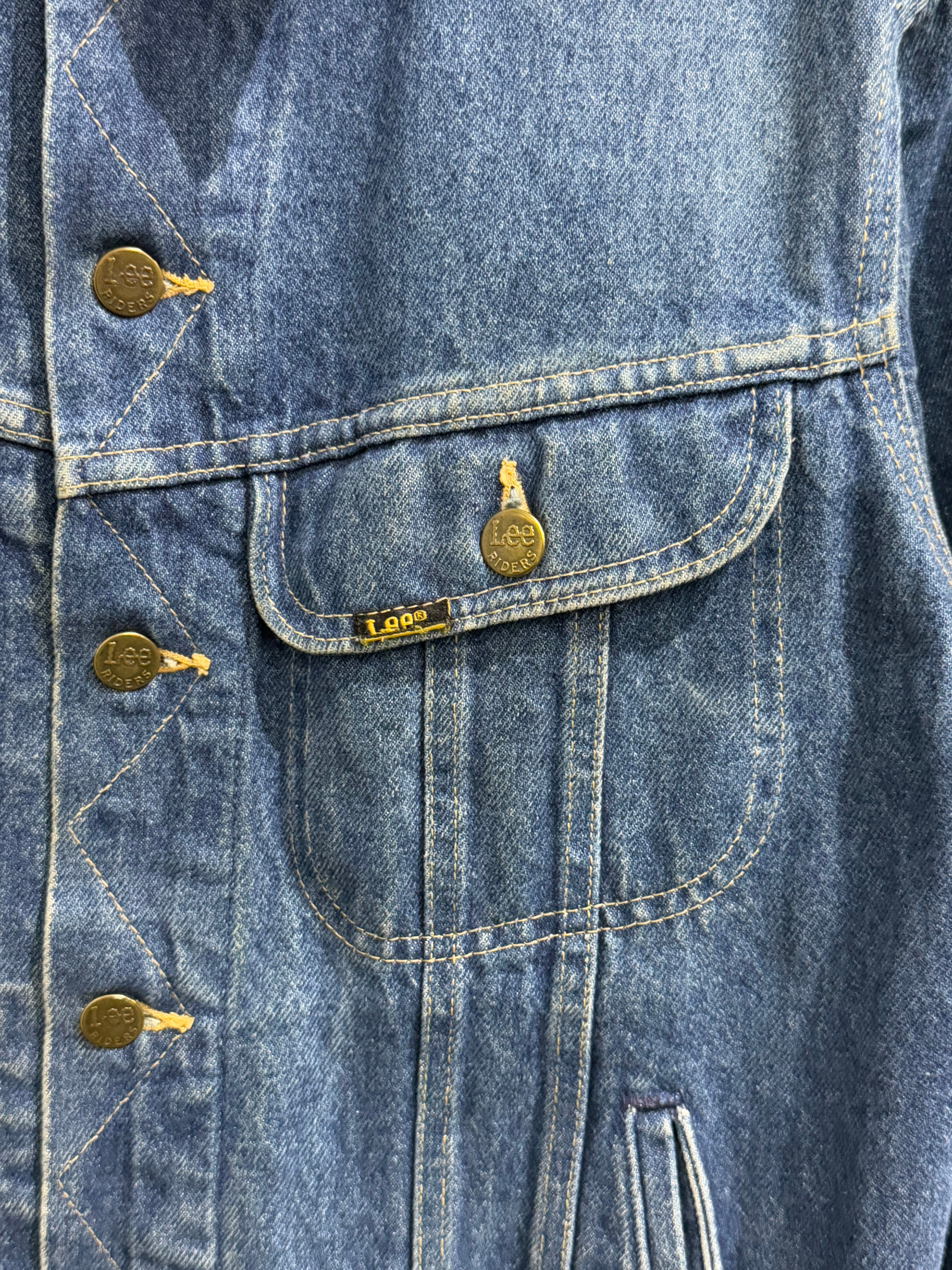 80s Lee 220-2541 Denim Jacket Union Ticket Made in USA / リー