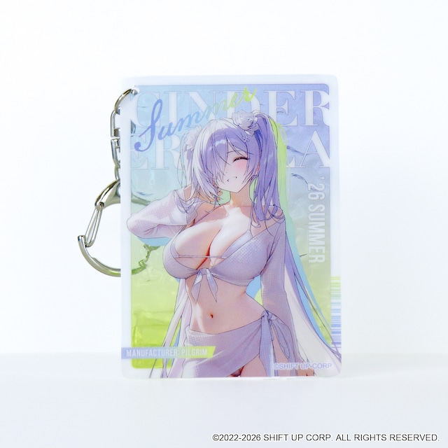 『勝利の女神：NIKKE』 One-Shot キーホルダー シンデレラ：クリスタルウェーブ
