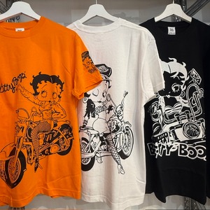 【BettyBoop】バイカーベティTシャツ ★
