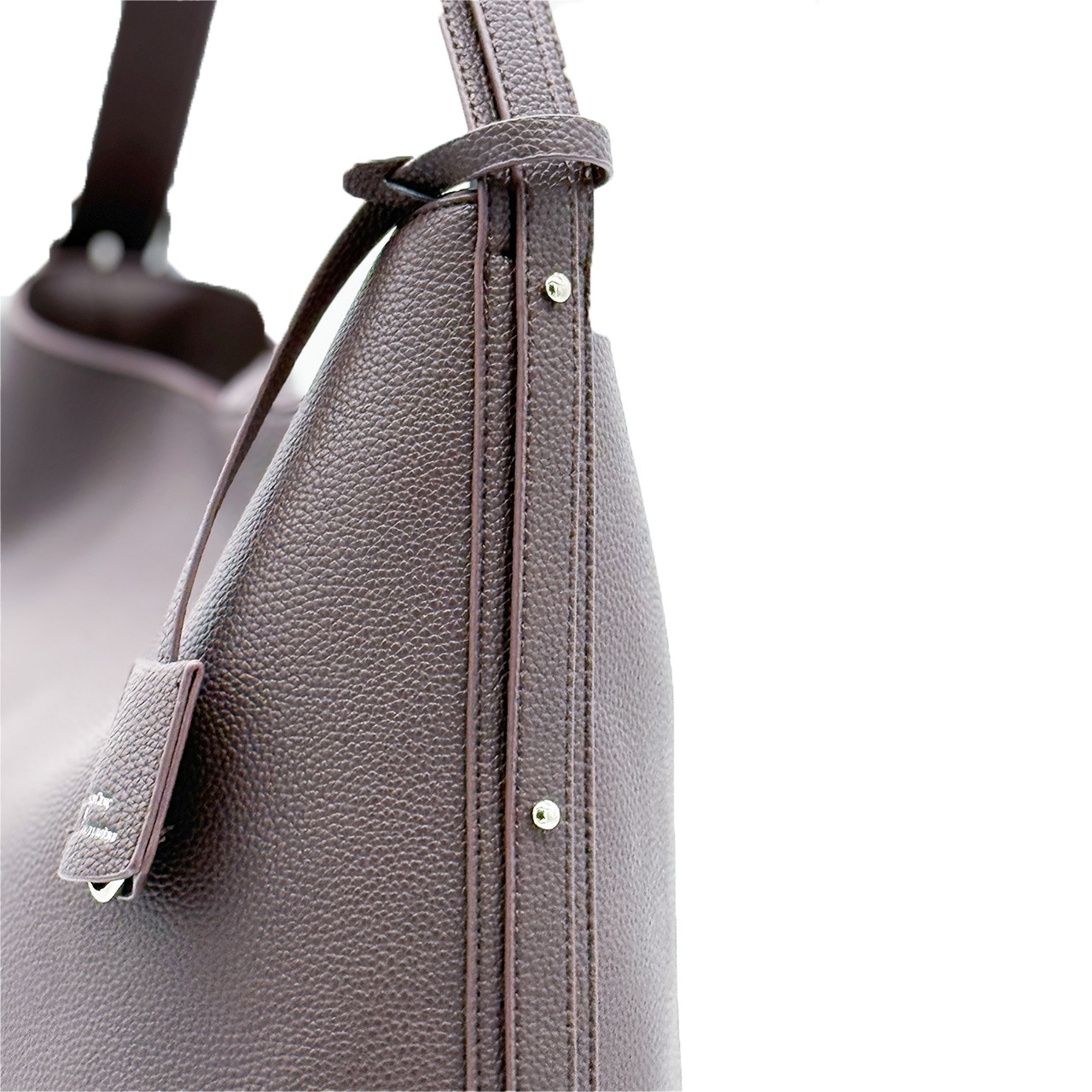 BELTED BUCKET BAG LARGE