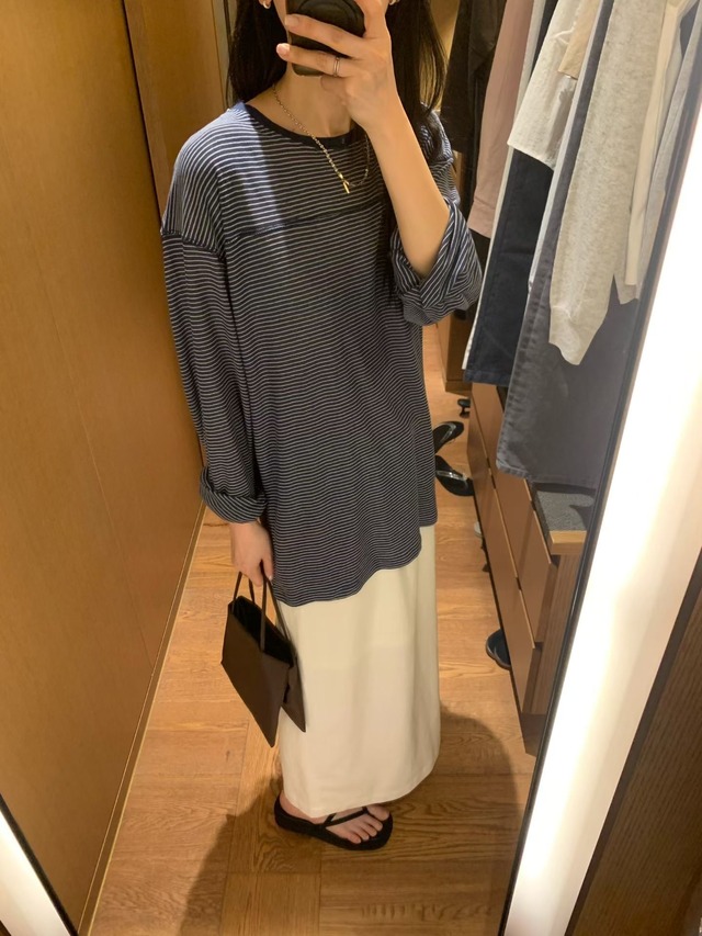 (予約) fl lanel / Linen banding skirt 3color