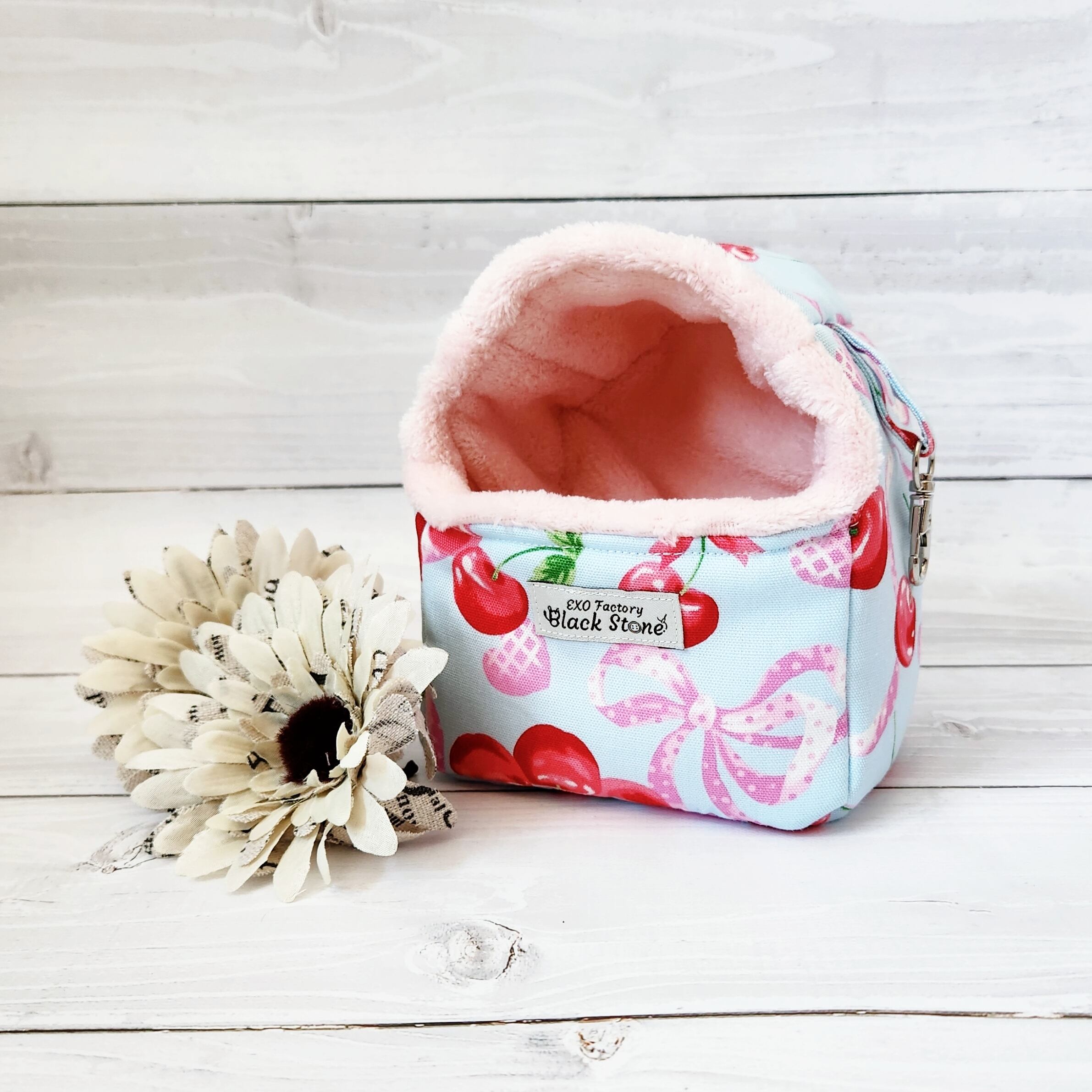 モモンガポーチ 3〜4匹用 ふわふわ （CASA フクロモモンガのふんわり  