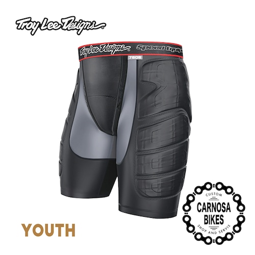 【Troy Lee Designs】LPS7605 VENTED SHORTS YOUTH [ベンテッドショーツ ユース] Solid-Black キッズ用
