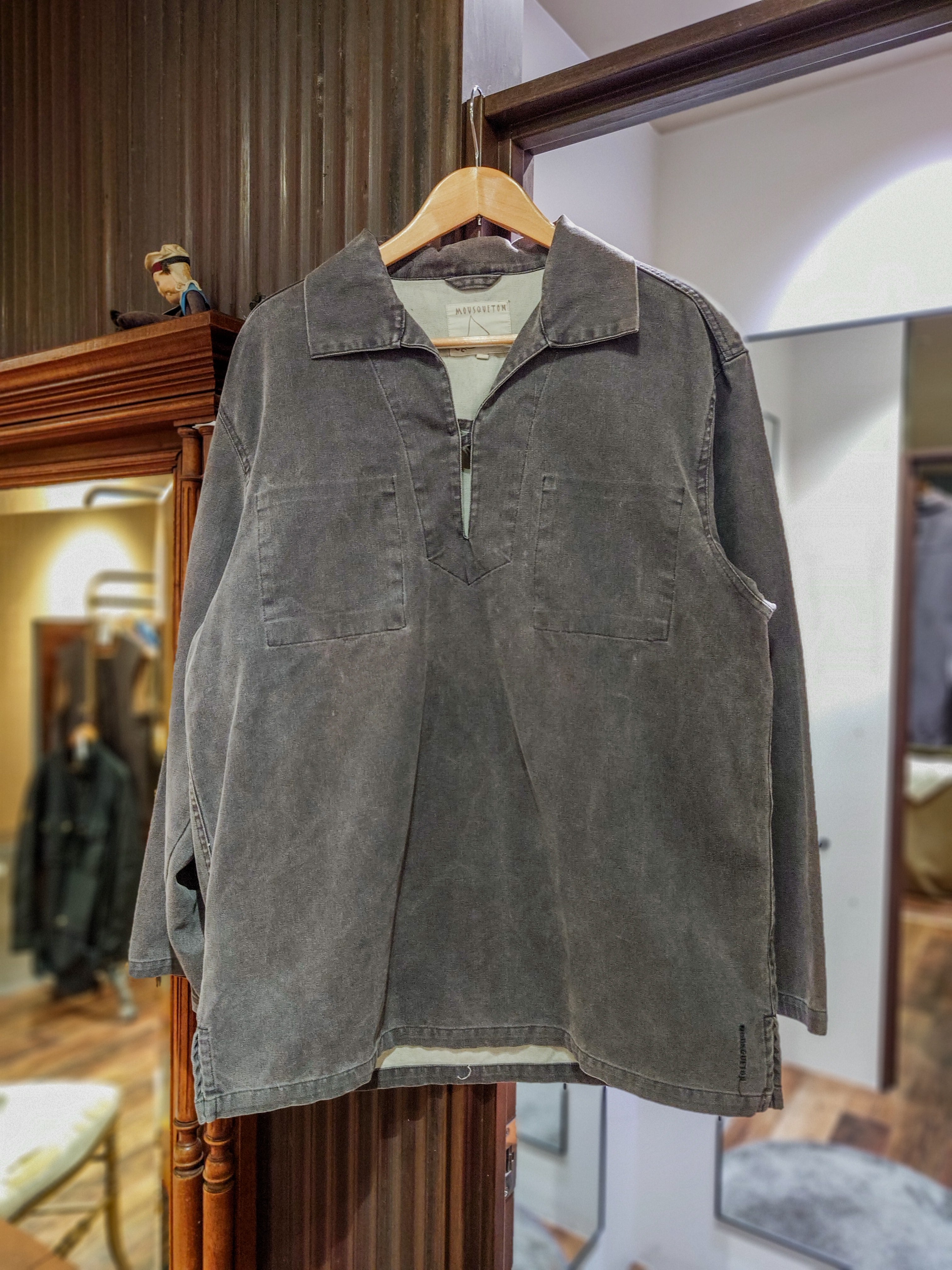 OLD MOSQUETON FISHERMAN SMOCK | STRAYSHEEP ONLINE