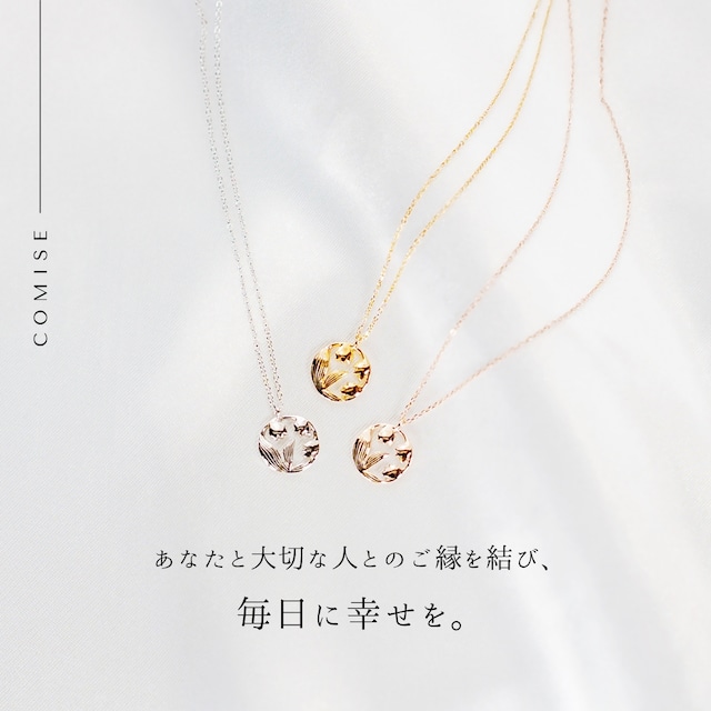 ‘’幸せを呼ぶ‘’スズランシルバーネックレス