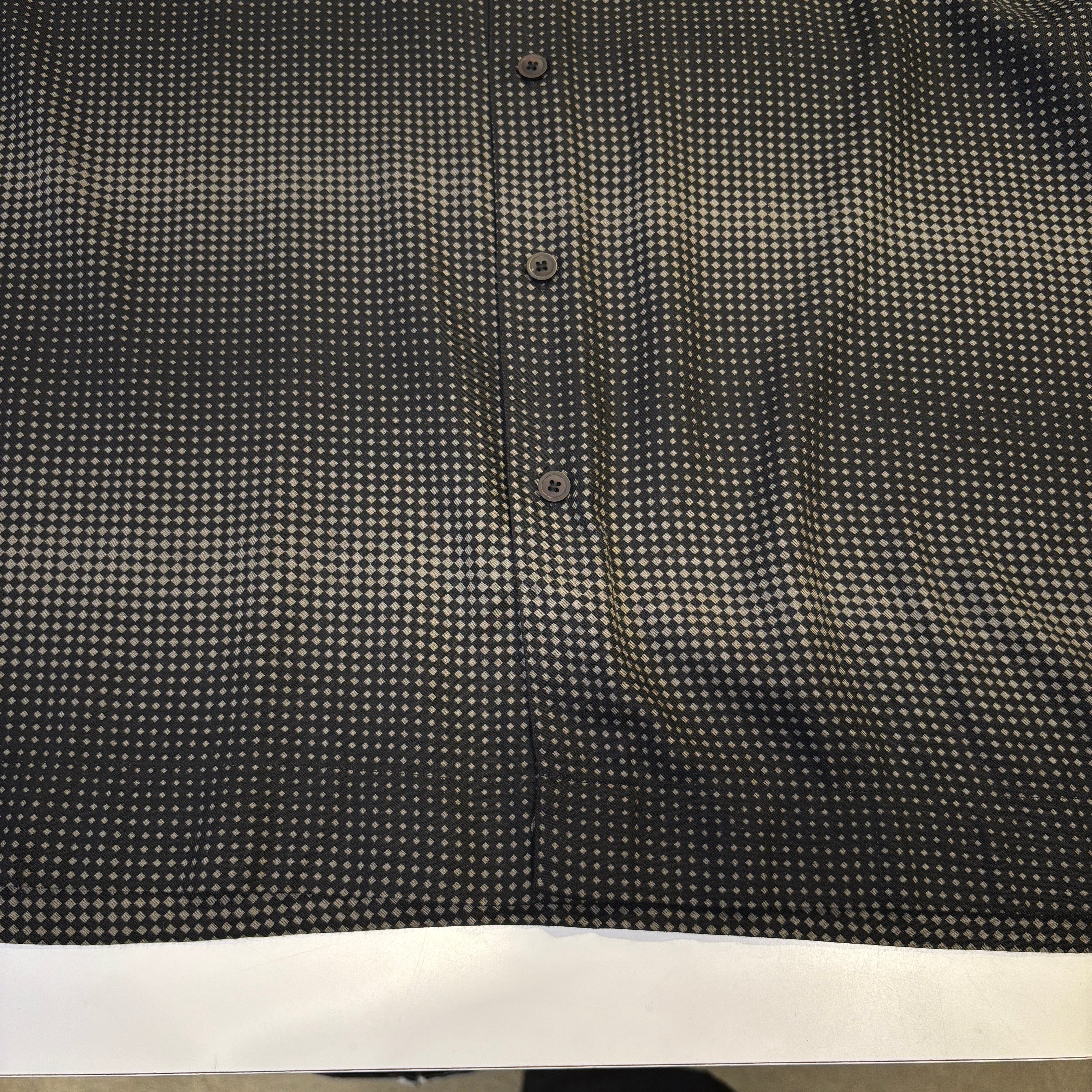 1990'S PERRY ELLIS RAYON SHIRT DOT PATTERN SIZE M | safarionline