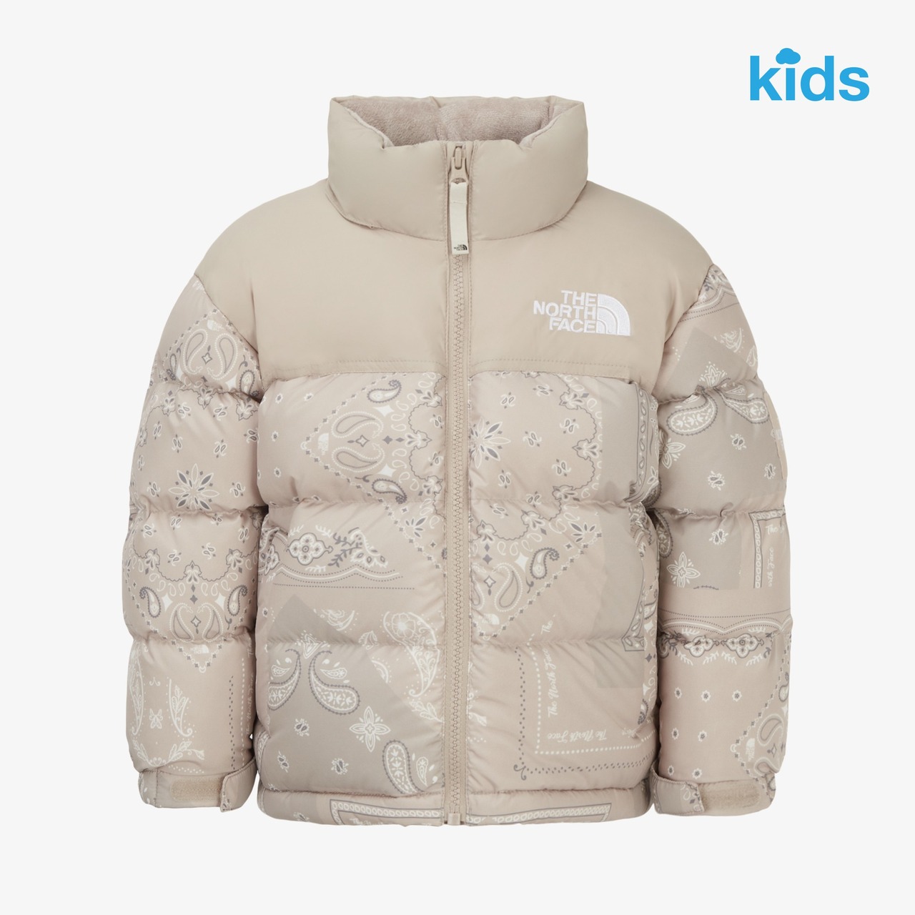 [The North Face Korea] K'S PRINT NUPTSE JACKET (RDS) NJ1DR65S