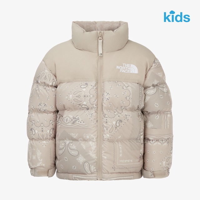 [The North Face Korea] K'S PRINT NUPTSE JACKET (RDS) NJ1DR65T