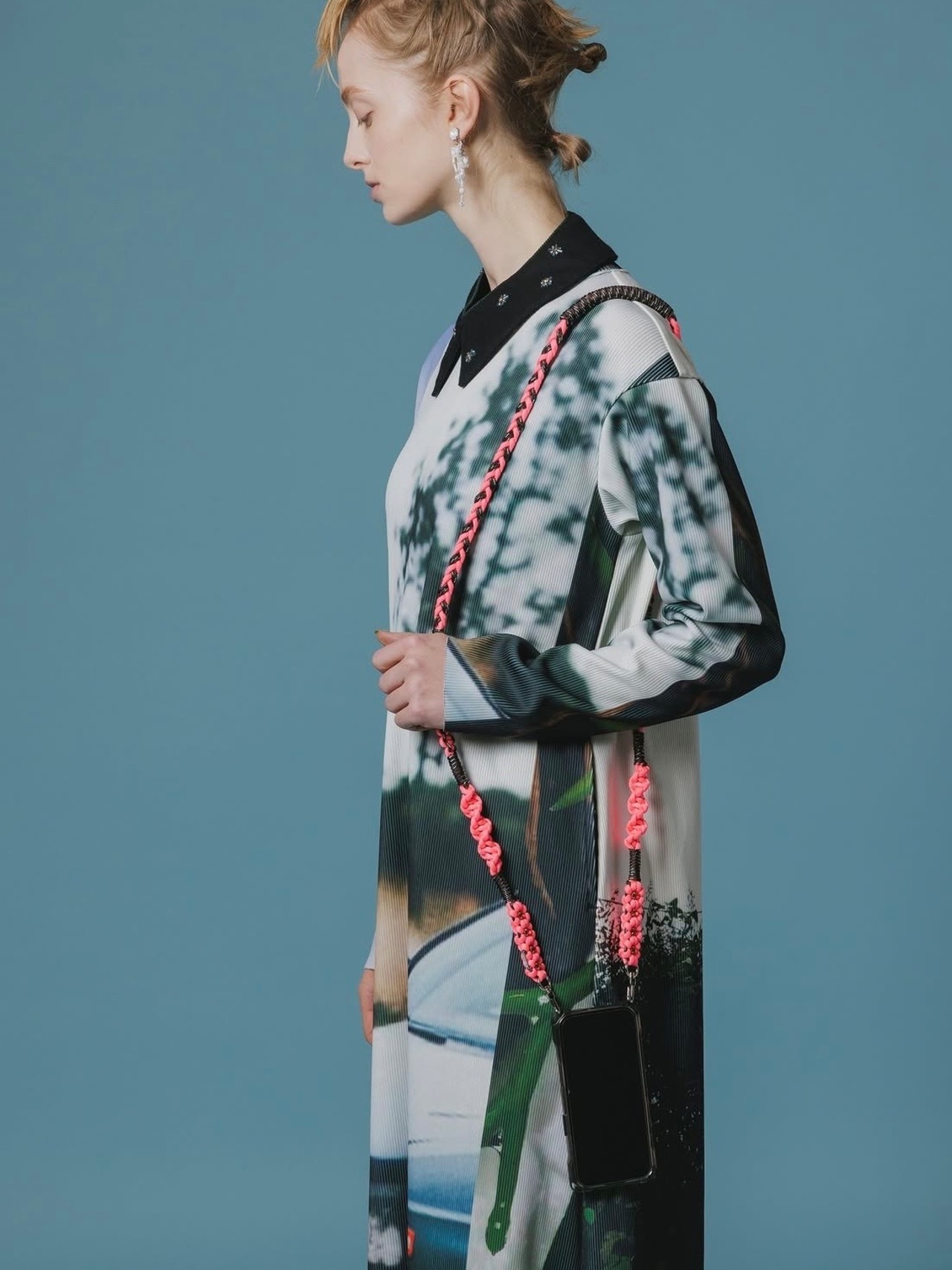 【26AW】NONTOKYO ノントーキョー / ストラップ ベルト / 2WAY FLOWER BIJOU STRAP &  BELT - 4