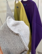 【新作5%OFF・3日間】Deep U-neck Sweat_3colors