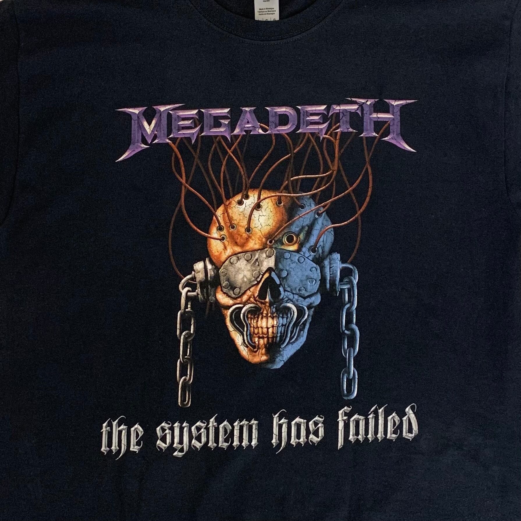 【 vintage 古着 】〰︎ MEGADETH メガデス 〰︎ バンド Tシャツ ₍ᵔ· ̫·ᵔ₎