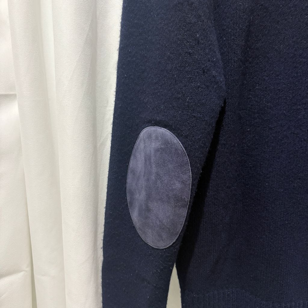 PRADA プラダ Elbow Patch Drivers Knit ジップニット AMA1201634