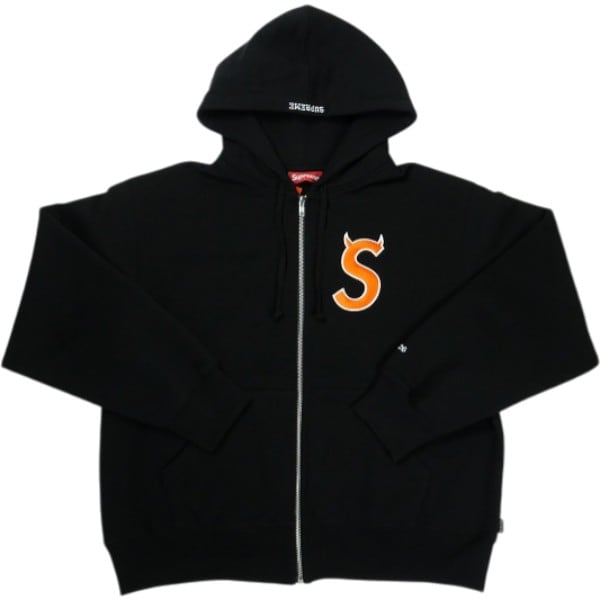 supreme ジップパーカー デビル Sロゴ ブラック Mサイズ 26SS Size【M】 SUPREME シュプリーム 26SS Devil S Logo Zip Up Hooded
