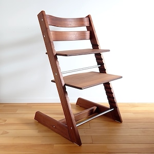 ノルウェーSTOKKE TRIP TRAP/トリップトラップ Exclusive Wood Collection 40周年限定モデル アメリカンウォールナット仕様 美品