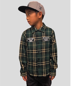 B.C.G.Mネルシャツ for Kids