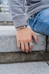 【cross bangle】 / SILVER