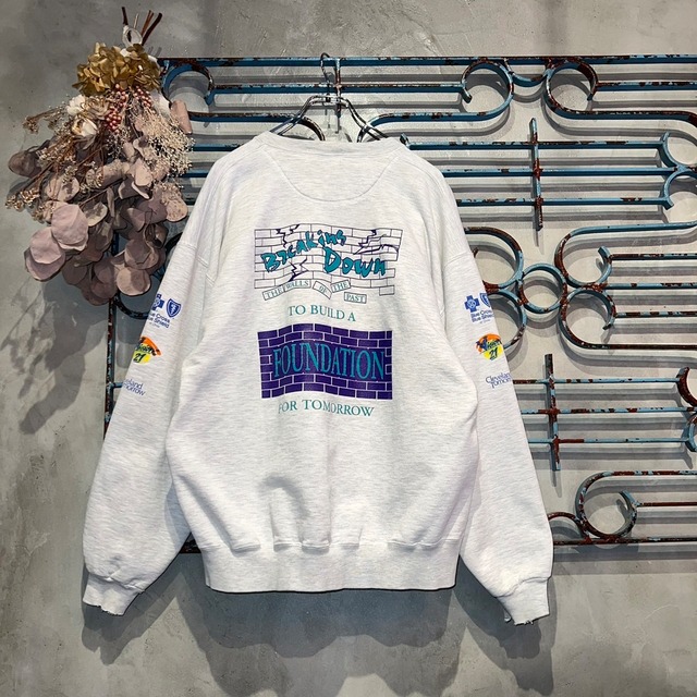 90‘s USA製 JERZEES VTG design sweat shirt / 90年代 古着スウェット 古着 古着屋 Used