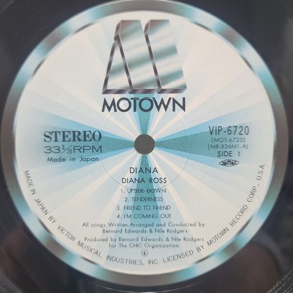 Diana Ross / Diana [VIP-6720, MOT-6720] - 画像4