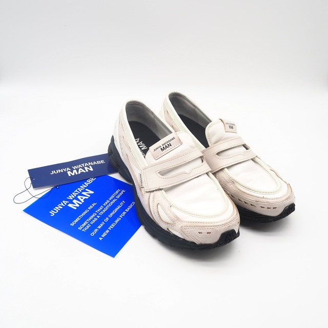 JUNYA WATANABE MAN × New Balance 1906L スニーカー ローファー ホワイト ジュンヤワタナベ