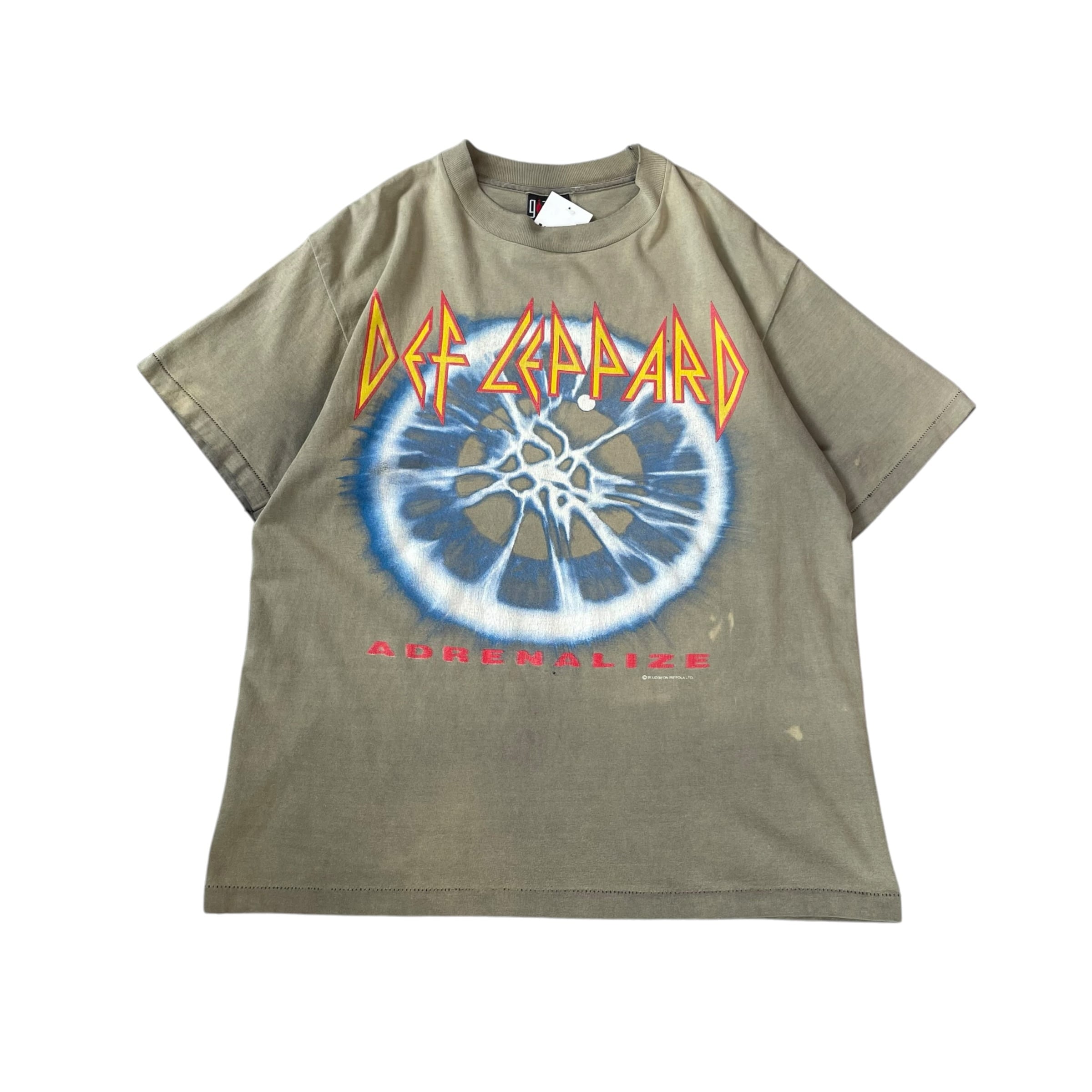 Beautiful fade!! 1993s DEF LEPPARD "ADRENALIZE" T-shirt